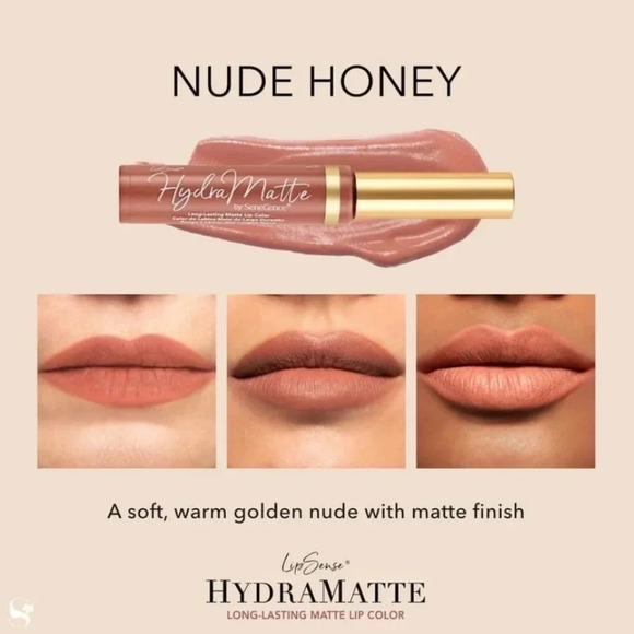 Nude Honey HydraMatte LipSense - Picture 1 of 3